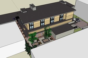 Ellice Street Shelter Concept Rear